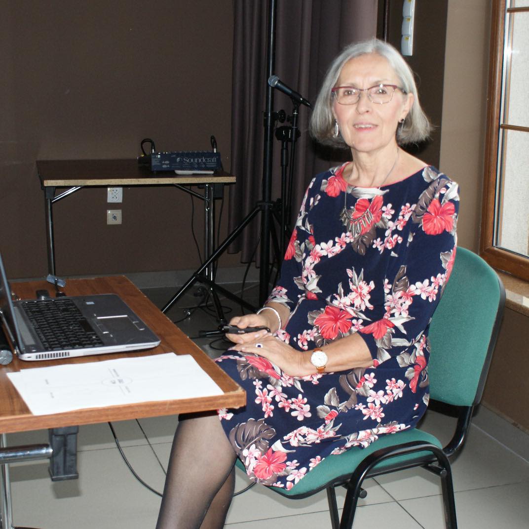 Ewa podczas spotkania z publicznością